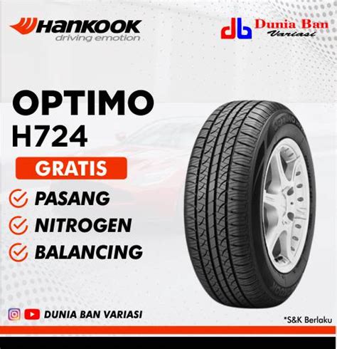 Ban Hankook 175 65 R14 Optimo H724 Dunia Ban Variasi