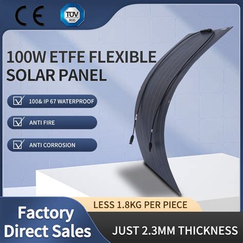 Jingyang Solar Panel W W W W Etfe Flexible Solar Panel Mono