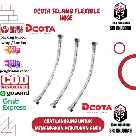 Jual DCOTA DFH Flexible Hose Selang Fleksibel Wastafel Shower Kloset