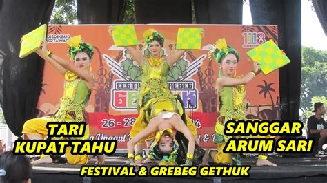 Tari Kupat Tahu Sanggar Arum Sari Festival Grebeg Gethuk Kota