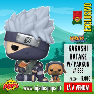 Funko Pop Animation Naruto Shippuden Kakashi Hatake With Pakkun