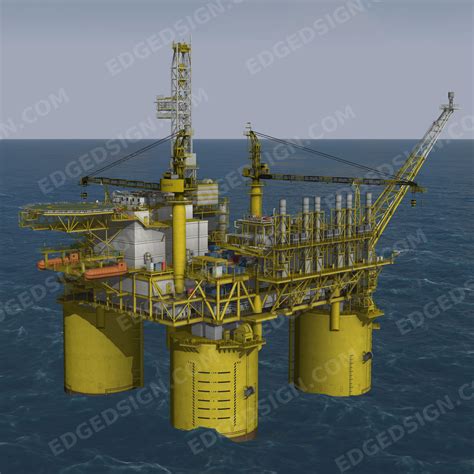 Oil Platform 3D Modeling