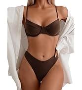 Sweatyrocks Women S Piece Lingerie Set Pajama Sets Ruffle Trim Tie Front Cami Top And Shorts