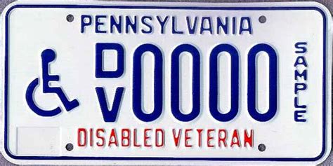 Pennsylvania License Plate Image