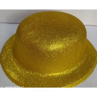 Chapeu Coquinho Gliter Plastico Carnaval Festa Shopee Brasil