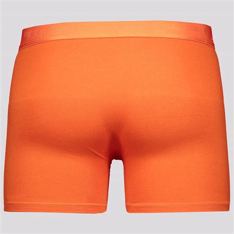 Cueca Boxer Lupo Elastic Soft Laranja Futfanatics