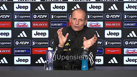 Conferenza Stampa Allegri Pre Juve Napoli Agli Attacchi Di De