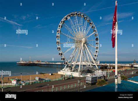 A View Toward The Brighton Wheel Stock Photo Alamy