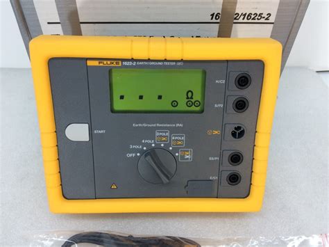 New Fluke 1623 2 Basic Geo Earth Ground Resistance Meter Ebay