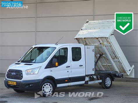 Ford Transit Pk Euro Kipper Dubbel Cabine Trekhaak Airco Benne Ki