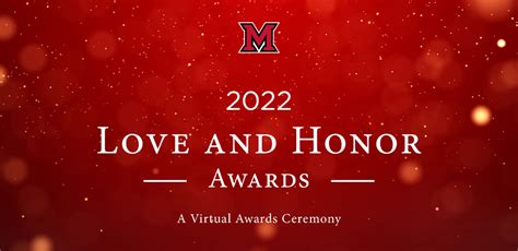 Miami University Love And Honor Awards Recognize Exceptional Miamians