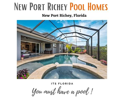 New Port Richey Fl Pool Homes Pool Homes For Sale