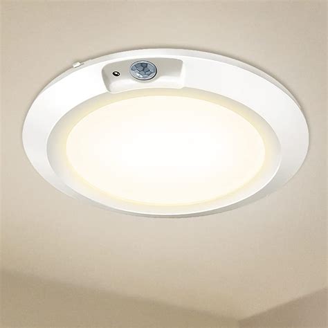 Motion Sensor Ceiling Light Battery Operated Sensor Light Indoor