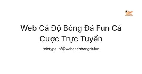 Web C B Ng Fun C C C Tr C Tuy N Teletype