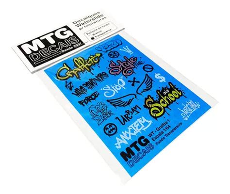 Decalque Grafite Hot Wheels Matchbox Jada M Greenligh Mercadolivre