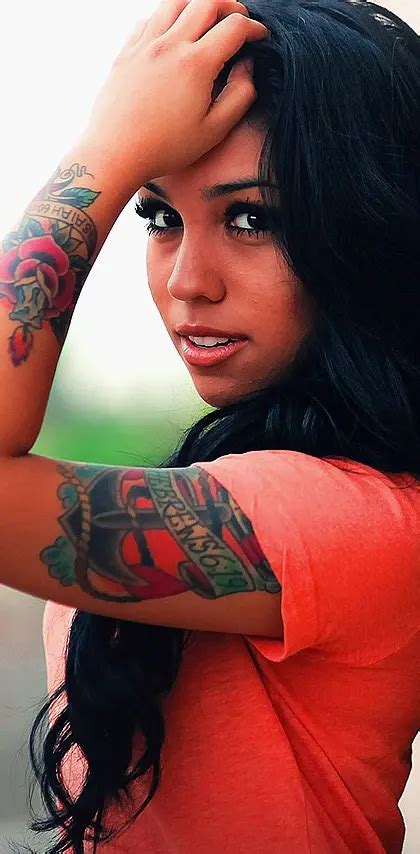 Tattooed Brunette Wallpaper By Jokensy Download On Zedge™ F4c8