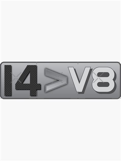 I Better Than V Inline V Sticker By Mikekunak Redbubble