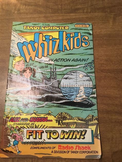 Whiz Kids Comic Book By Tandy Computer Cat No 68 2021 Ebay