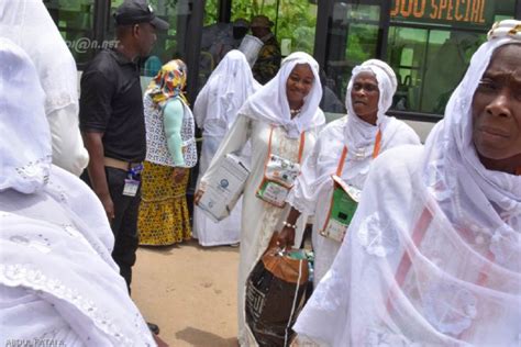 Arrivée du Premier vol des pèlerins ivoiriens de retour du hadj 2018