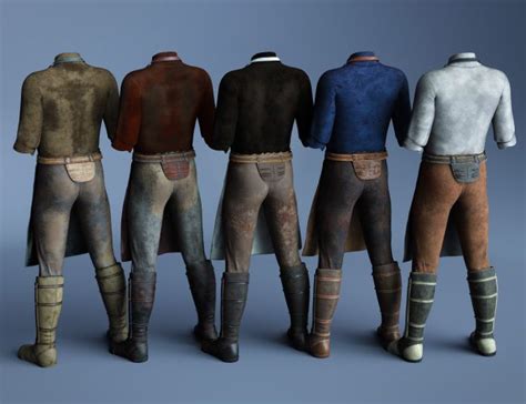 DForce Blacksmith Outfit For Genesis 8 Male S Males Outfits Male