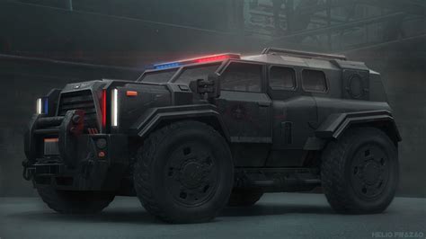 Artstation Armored Truck Helio Frazao Armored Truck Trucks