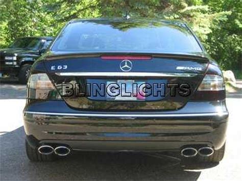 2003 2004 2005 2006 Mercedes E55 Amg Smoke Taillamps Taillights Tail Lamps Lights Tint Film