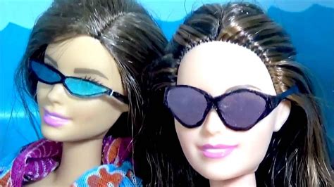 How To Make Doll Glasses Or Sunglasses Diy For Dolls Sunglasses Youtube