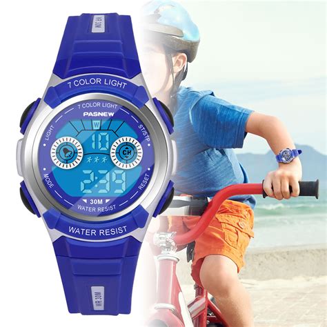 Hiwatch Montre Enfant Lumi Res Num Rique Led Multifonctionnelle