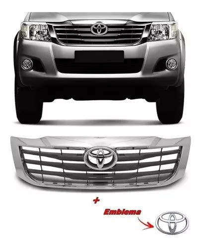 Grade Hilux Cromada Emblema