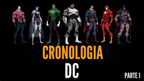 Ordem CronolÓgica Das AnimaÇÕes Da Dc Pt 1 Youtube