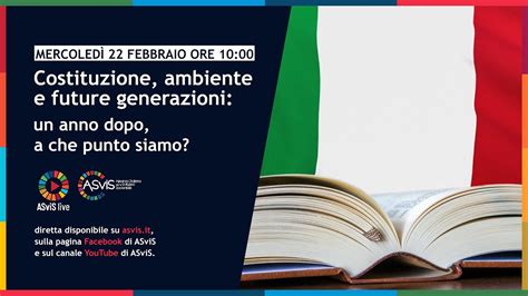 Costituzione Ambiente E Future Generazioni Un Anno Dopo A Che Punto