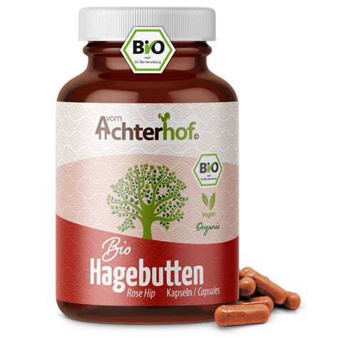 Achterhof Bio Hagebutten Kapseln St Shop Apotheke