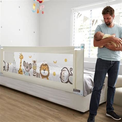 Matela Et Linge De Lit Limics24 Barrière Enfant 180 X 93Cm Bébé