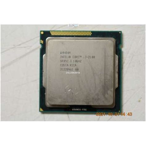 CPU INTEL Core i3-2100 Processor SR05C 3.10GHz 3M Cache LGA 1155 0487 ...