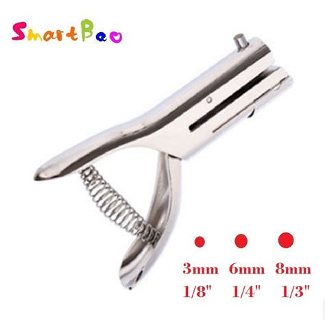 Smartbao 2 Long Reach Hole Punch Heavy Duty Single Hole Punch 3mm6mm