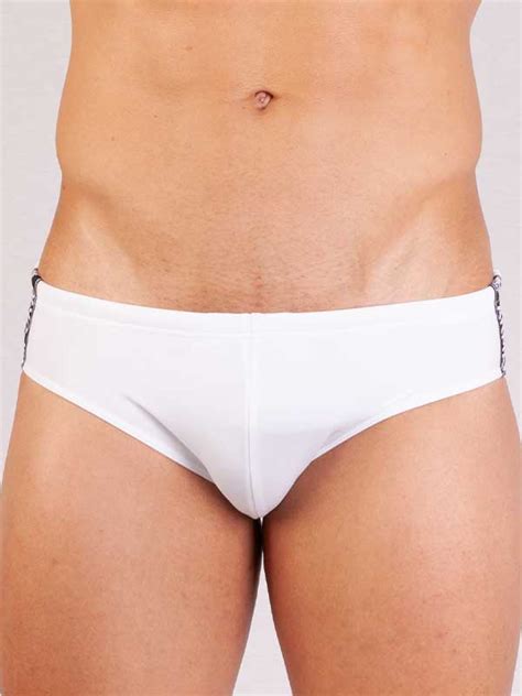 Bañador Slip Emporio Armani 3R416 Blanco XXXMADRID