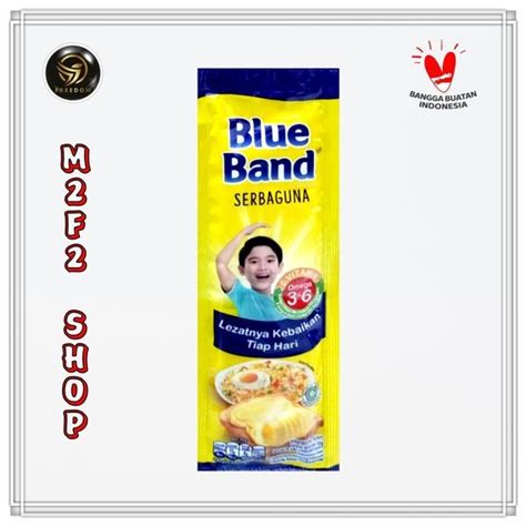 Jual Blue Band Serbaguna Margarine Mentega Sachet 20 Gr Kemasan