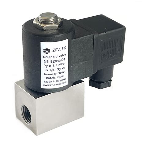 Direct Acting Solenoid Valve 9201204 Electromagnetic Valve G 18 Dy 16 Mm Produced From