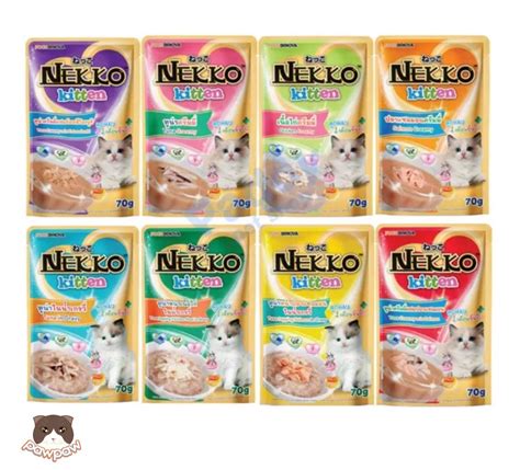 Pate Nekko Kitten Creamy 70g cho mèo PawPaw Petshop