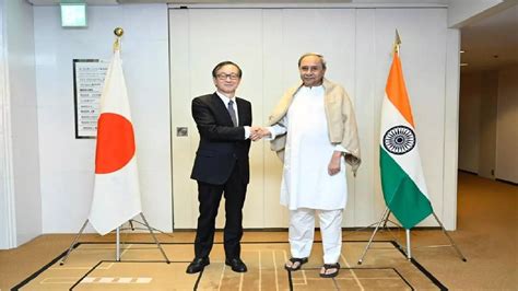 Odisha Cm Naveen Patnaik Arrives In Japan Seeks Investment