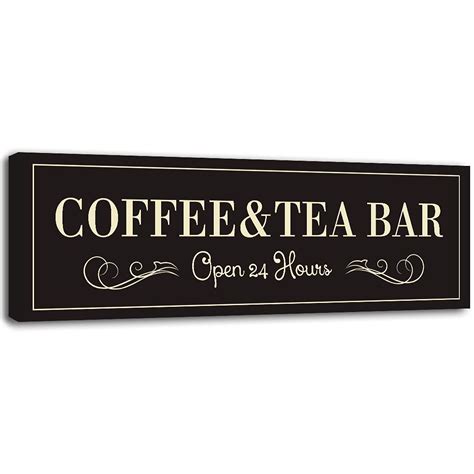 Prices May Vary ☑coffee Bar Decor Wall Art Coffee Decorations For Kitchen Add Some Aesthetics