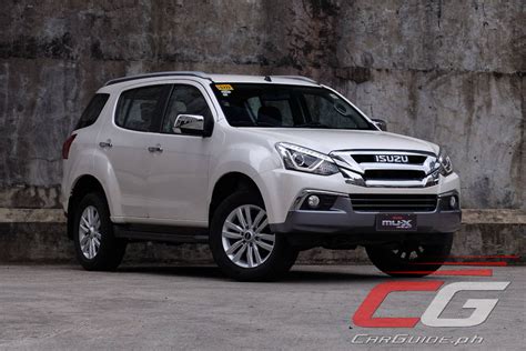 Review 2018 Isuzu Mu X 19 Rz4e 4x2 Ls A Carguideph Philippine