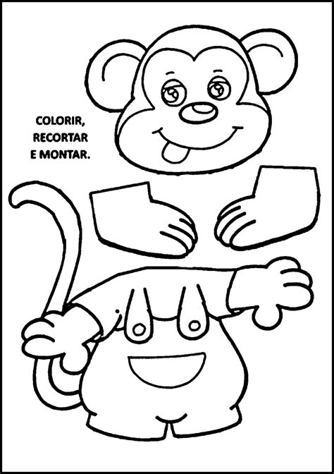 Atividades Macaco Educação Infantil - 8