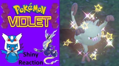 Pokemon Violet Shiny Mankey Reaction YouTube