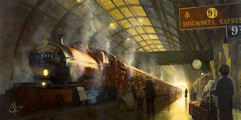 Harry Potter - Platform 9 3/4 | Harry potter hintergrund, Harry potter ...