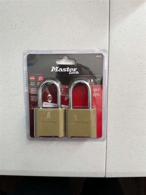 New Master Lock Outdoor Combination Lock 1 1 2 Shackle Resettable 2