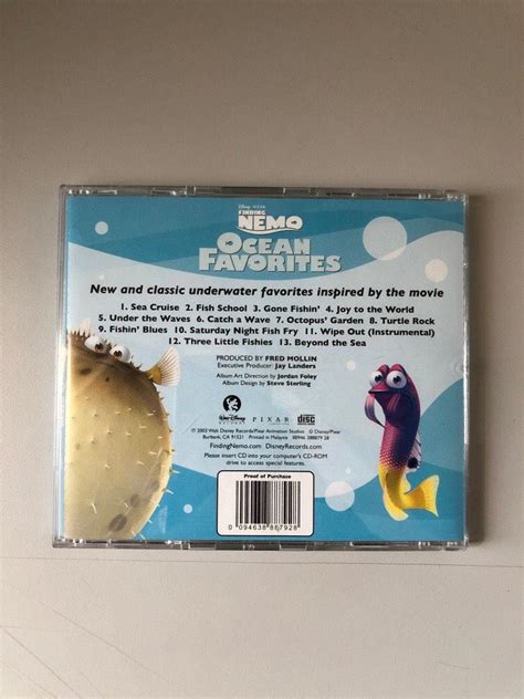 Cd Finding Nemo Soundtrack Hobbies And Toys Music And Media Cds And Dvds On Carousell