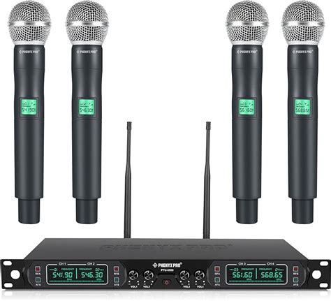 Amazon Wireless Microphone System Phenyx Pro Channel Uhf