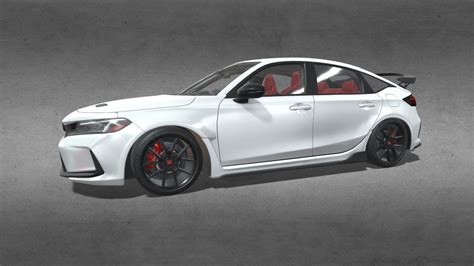 2023 Honda Civic Type R 3D Model By All Wide Dsm350 00dbcac