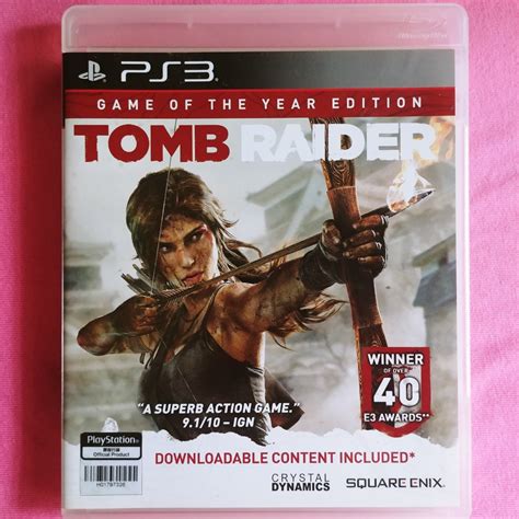 Ps Tomb Raider Goty Edition Video Gaming Video Games Playstation On